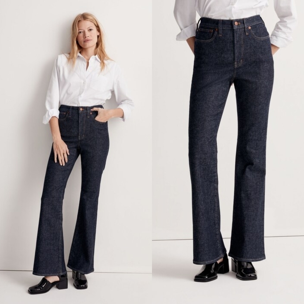 Madewell The Perfect Vintage Flare Jean in Wrenford Wash